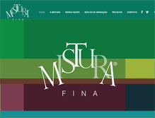 Tablet Screenshot of misturafina.art.br